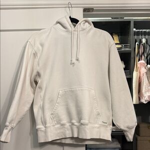 TNA Woman’s/Men's White Pullover Hoodie